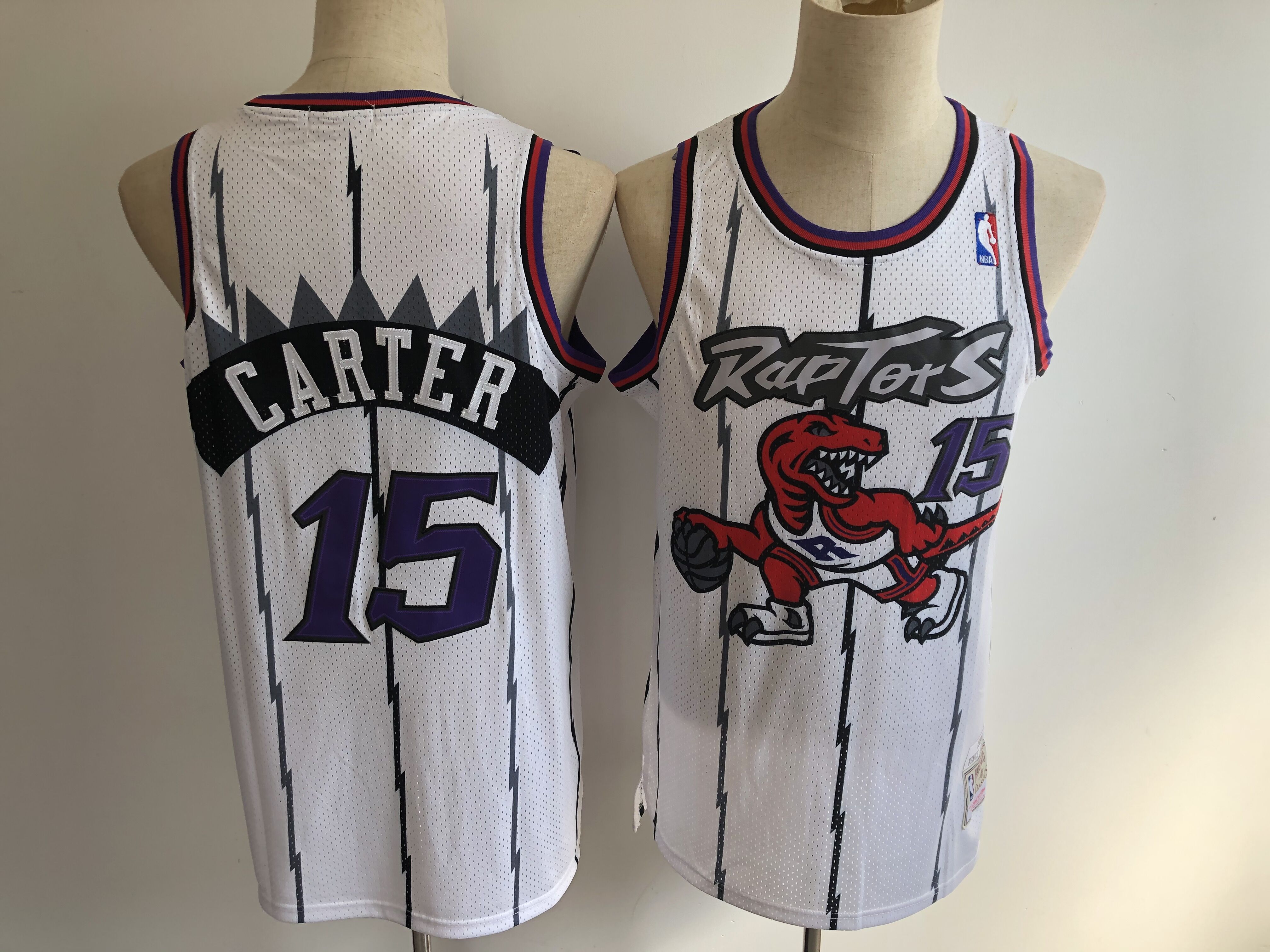 2020 Men Toronto Raptors #15 Carter white NBA Jerseys->toronto raptors->NBA Jersey
